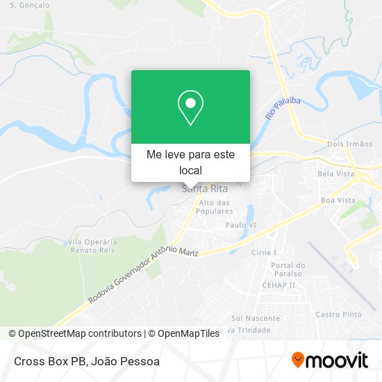 Cross Box PB mapa