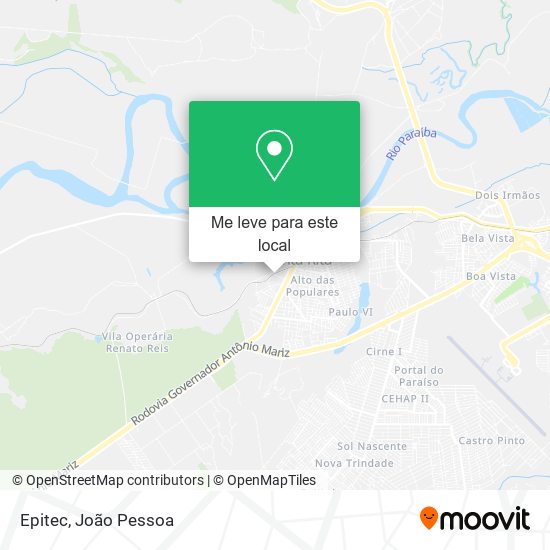 Epitec mapa