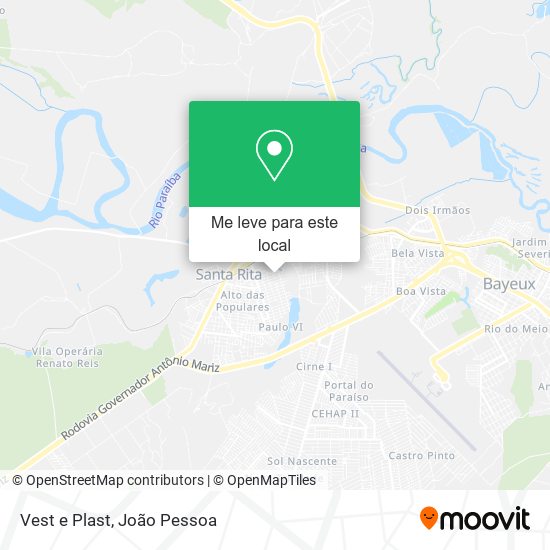 Vest e Plast mapa