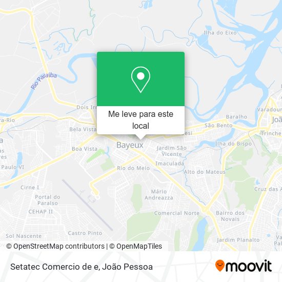 Setatec Comercio de e mapa