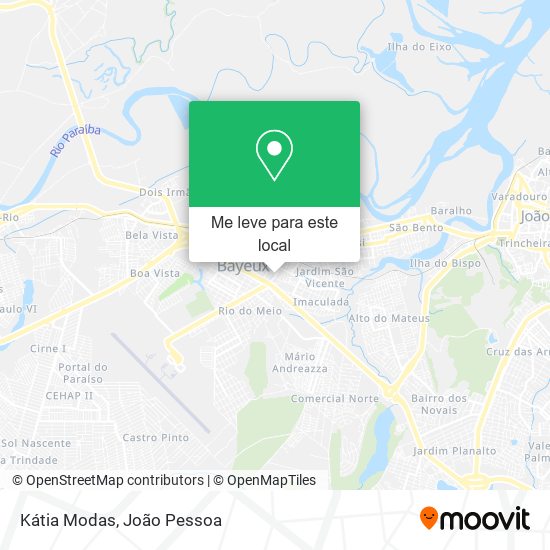 Kátia Modas mapa