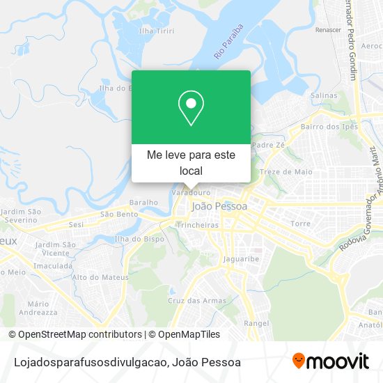 Lojadosparafusosdivulgacao mapa