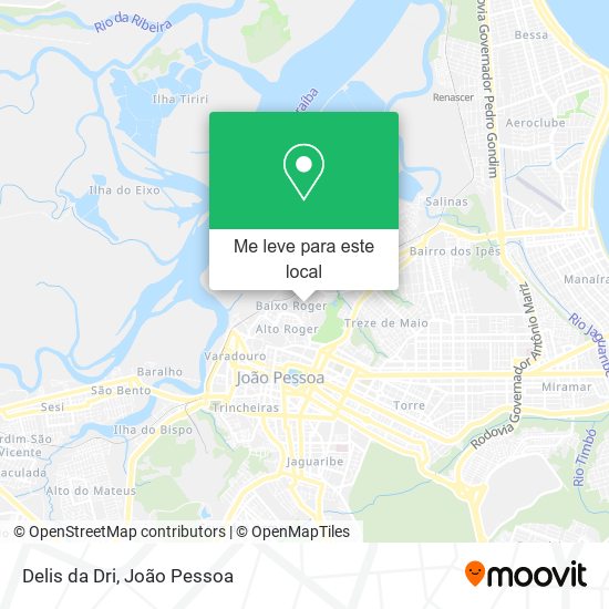 Delis da Dri mapa