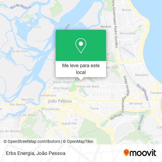 Erbs Energia mapa