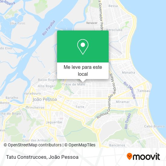 Tatu Construcoes mapa