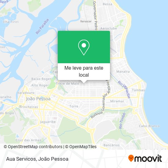 Aua Servicos mapa