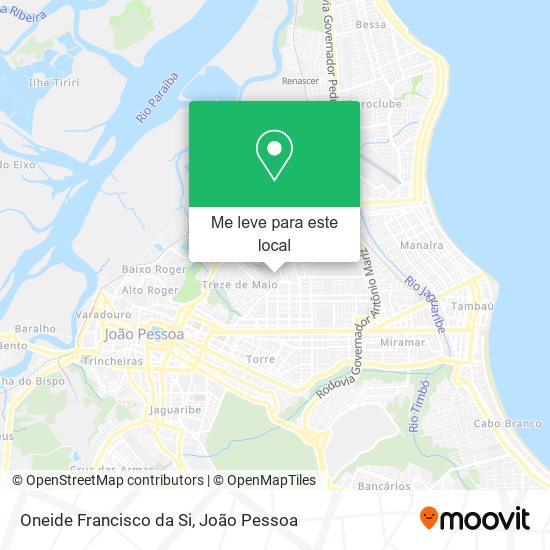 Oneide Francisco da Si mapa
