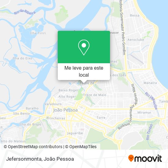 Jefersonmonta mapa