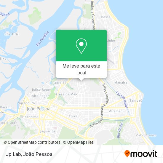 Jp Lab mapa
