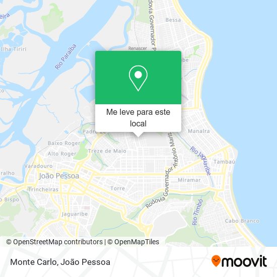 Monte Carlo mapa