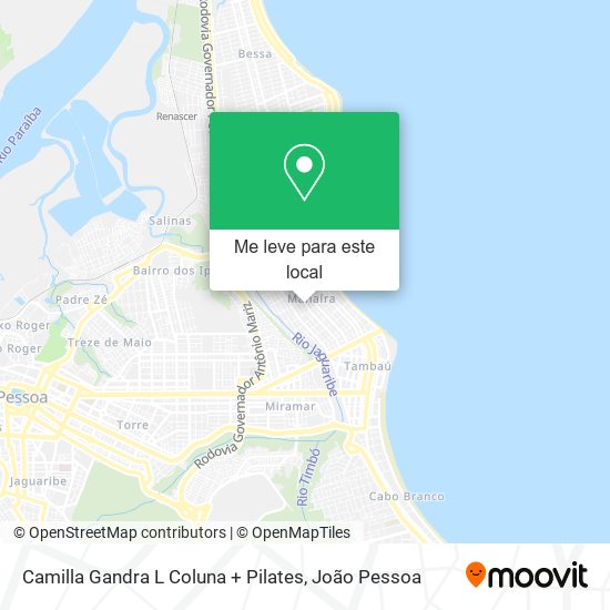 Camilla Gandra L Coluna + Pilates mapa