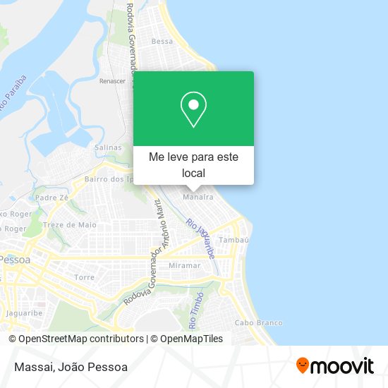 Massai mapa