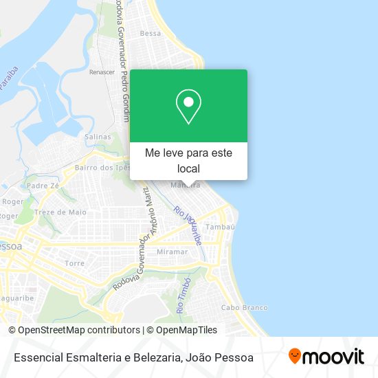 Essencial Esmalteria e Belezaria mapa