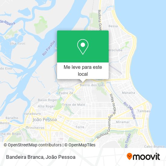 Bandeira Branca mapa