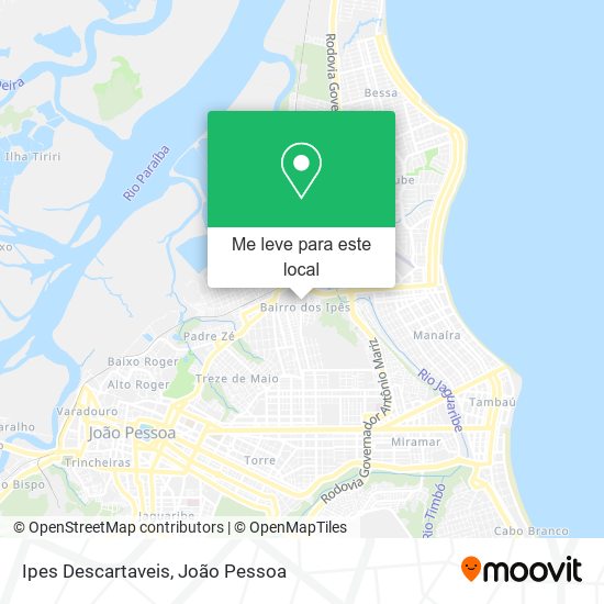 Ipes Descartaveis mapa