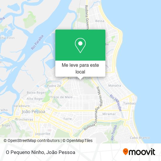 O Pequeno Ninho mapa