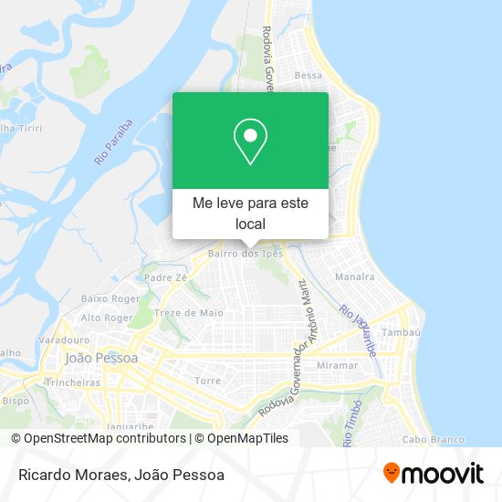Ricardo Moraes mapa