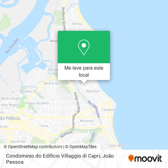Condominio do Edificio Villaggio di Capri mapa