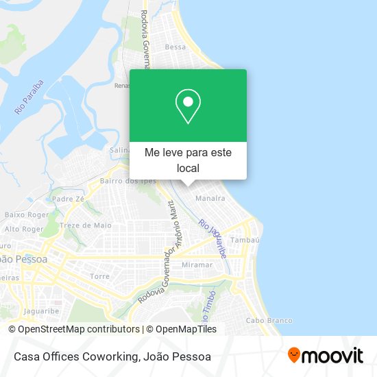 Casa Offices Coworking mapa
