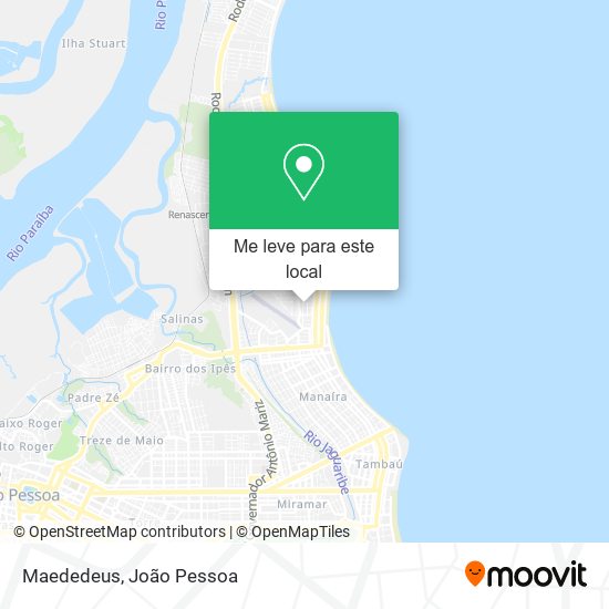 Maededeus mapa