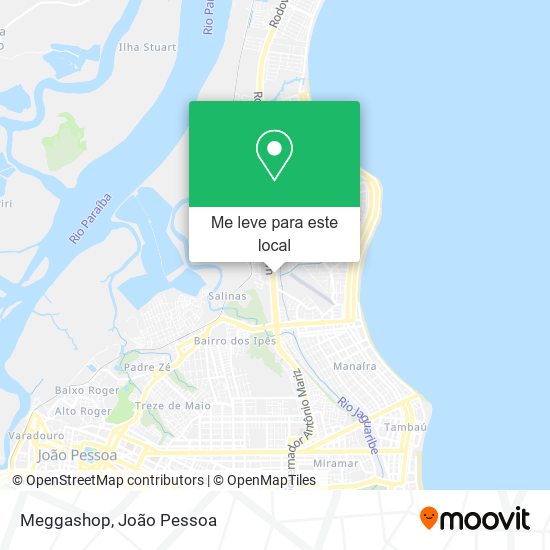 Meggashop mapa