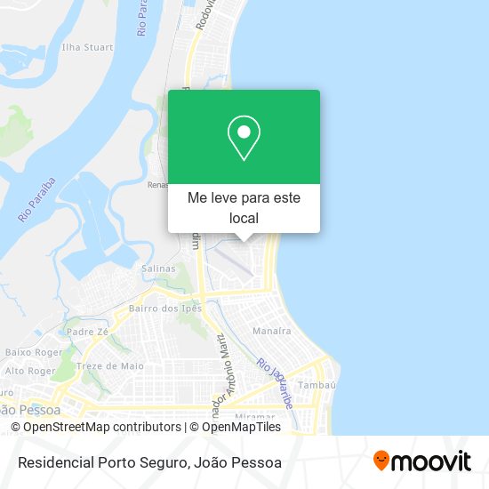 Residencial Porto Seguro mapa