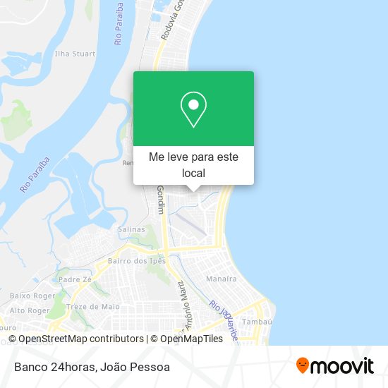 Banco 24horas mapa
