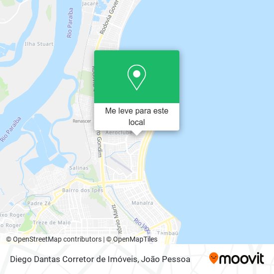 Diego Dantas Corretor de Imóveis mapa