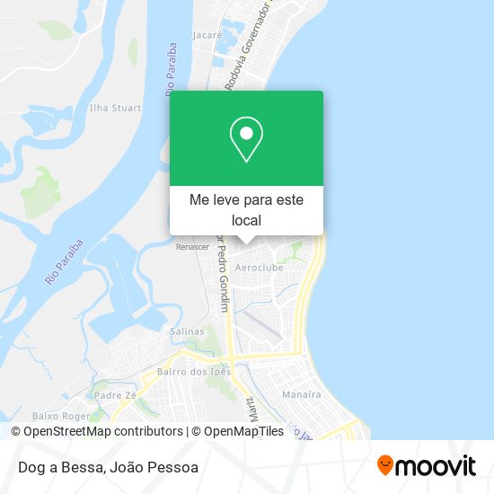 Dog a Bessa mapa