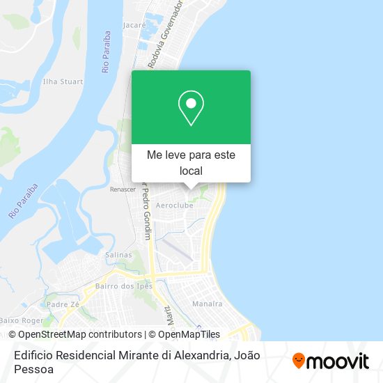 Edificio Residencial Mirante di Alexandria mapa