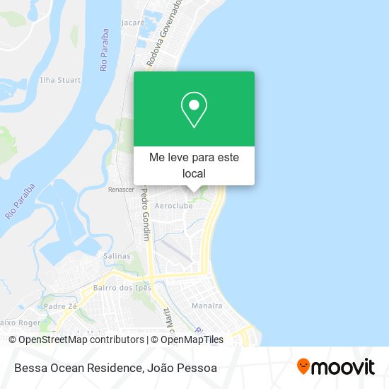 Bessa Ocean Residence mapa