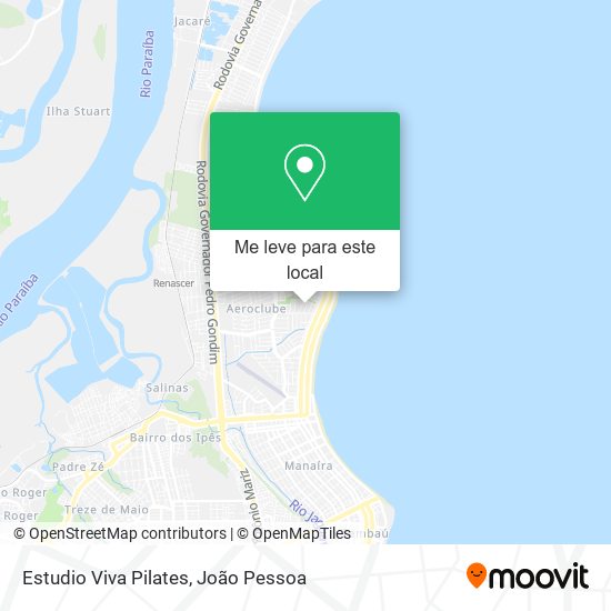Estudio Viva Pilates mapa