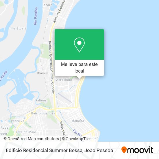Edificio Residencial Summer Bessa mapa
