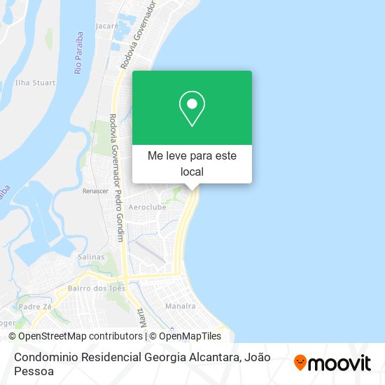 Condominio Residencial Georgia Alcantara mapa