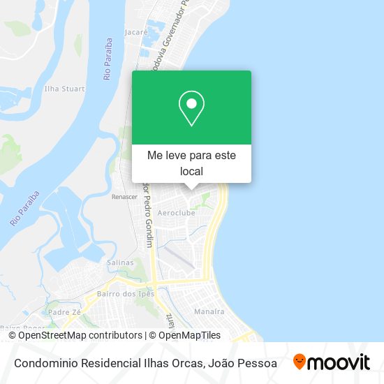Condominio Residencial Ilhas Orcas mapa