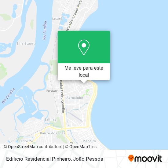 Edificio Residencial Pinheiro mapa