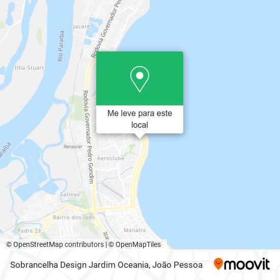 Sobrancelha Design Jardim Oceania mapa