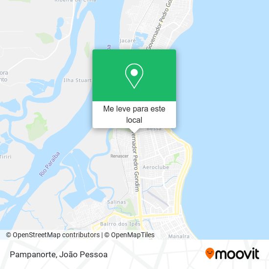 Pampanorte mapa