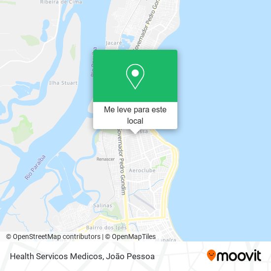 Health Servicos Medicos mapa
