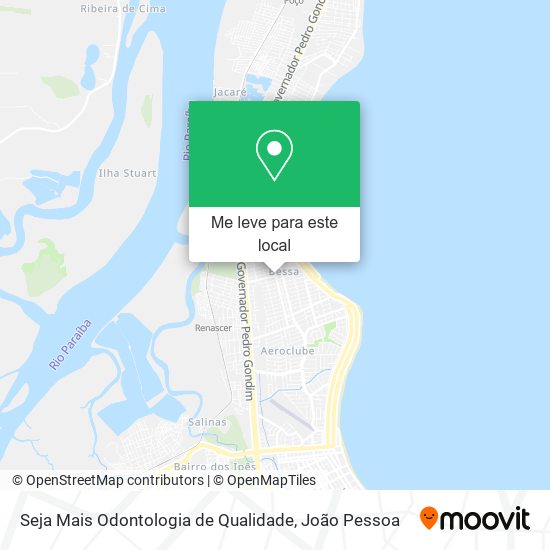 Seja Mais Odontologia de Qualidade mapa