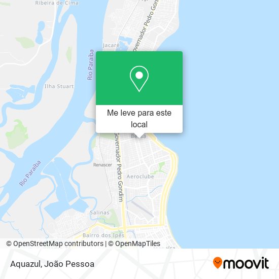 Aquazul mapa