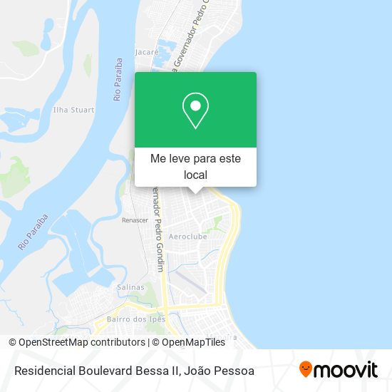 Residencial Boulevard Bessa II mapa