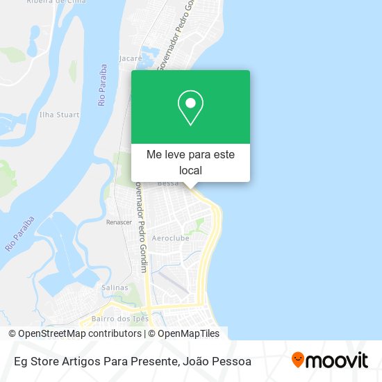 Eg Store Artigos Para Presente mapa