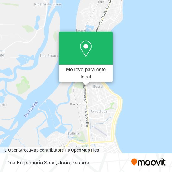 Dna Engenharia Solar mapa