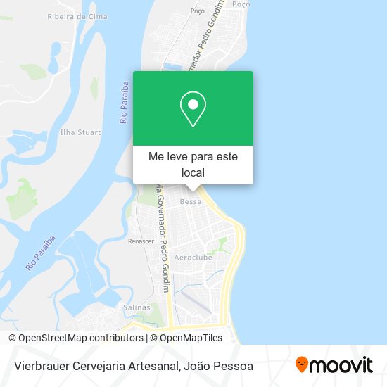 Vierbrauer Cervejaria Artesanal mapa