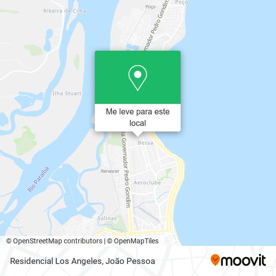 Residencial Los Angeles mapa