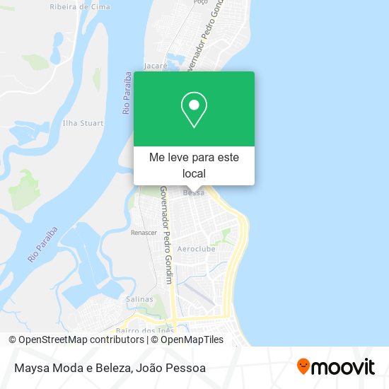 Maysa Moda e Beleza mapa