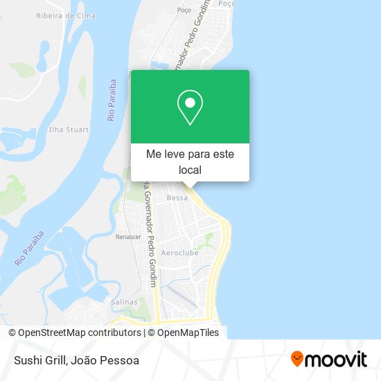 Sushi Grill mapa