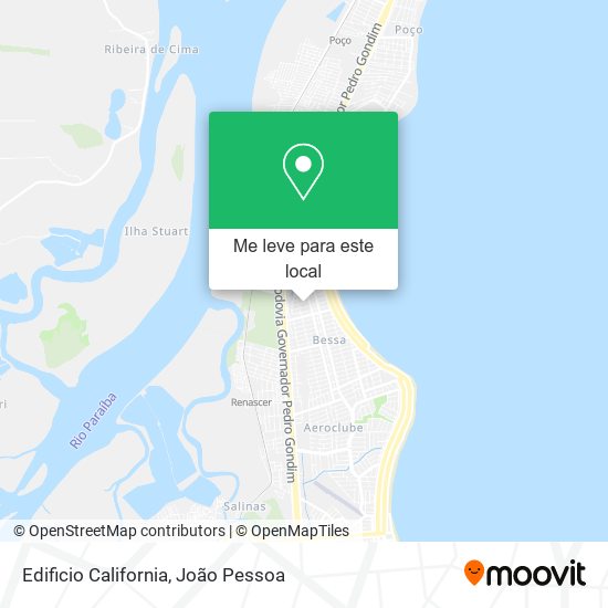 Edificio California mapa