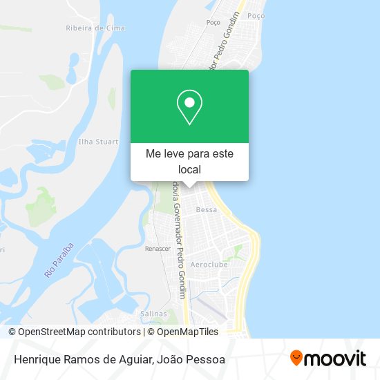 Henrique Ramos de Aguiar mapa